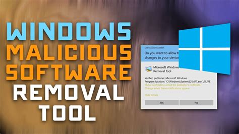 Microsoft Windows Malicious Software Removal Tool Running
